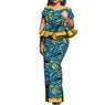 Traditional African 2PC Outfit – Dashiki Top and Skirt Set for Women - Free Delivery Worldwide only at Flexi Africa