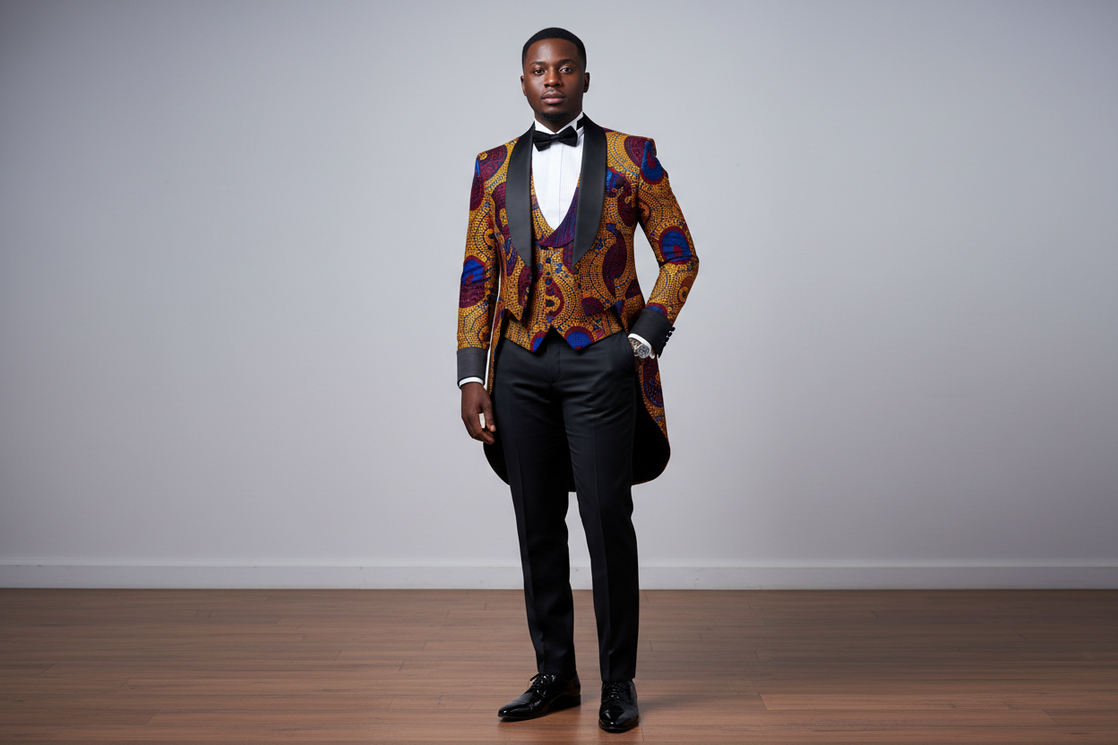 Men's Tailcoats and Waistcoats - Flexi Africa