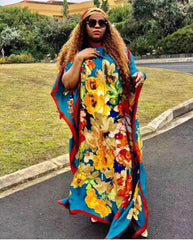African Fashion Women’s Long Hollow Denim Cardigan Coat – Sexy Summer Swimwear Cover-Up Plus Size