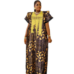 Elegant African Dresses for Women – Fashionable Abaya, Boubou, Dashiki, Evening Gown, Kaftan, and Robe Outfits