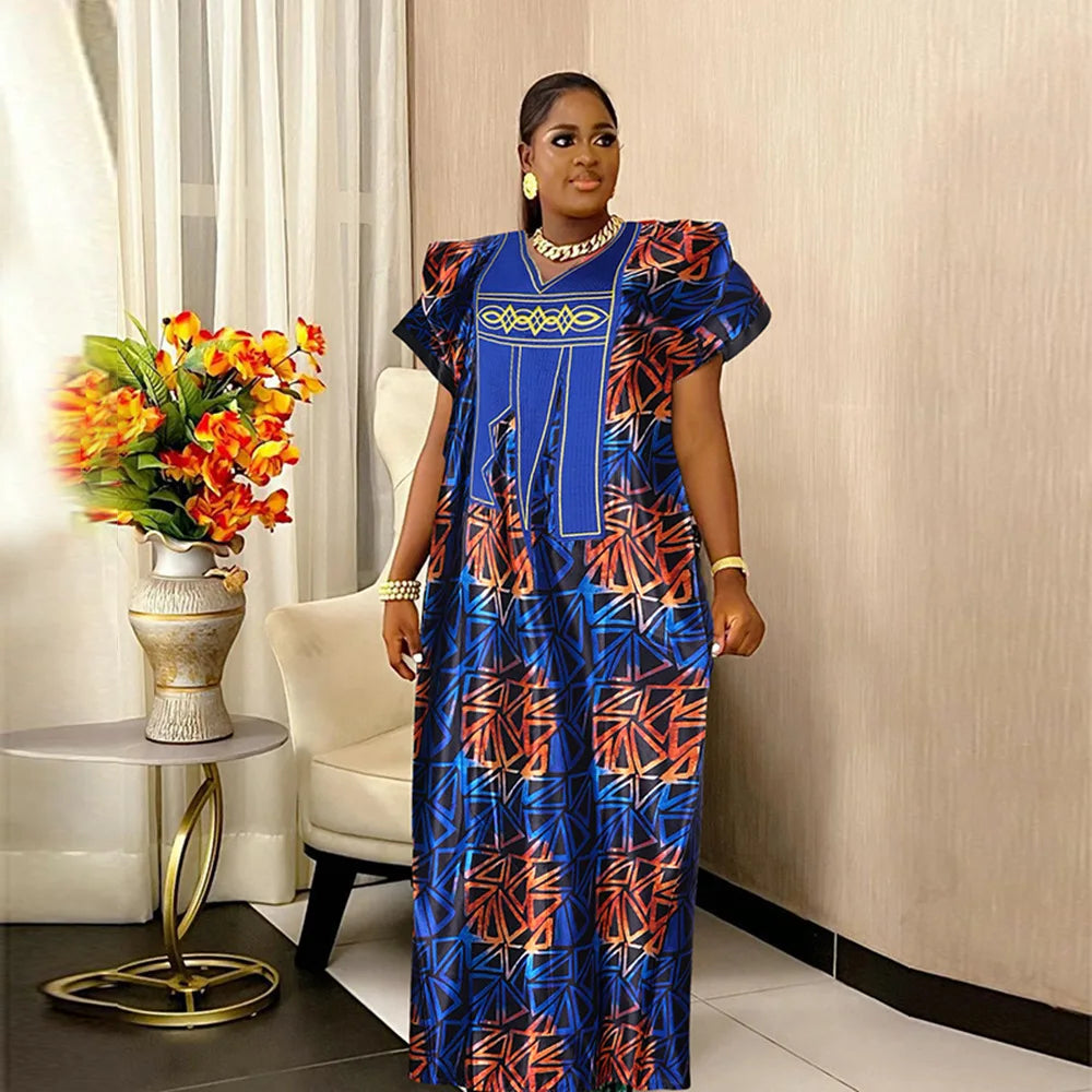 Elegant African Dresses for Women – Fashionable Abaya, Boubou, Dashiki, Evening Gown, Kaftan, and Robe Outfits