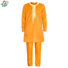 Buy African Dashiki Outfit Mens Embroidered Shirt Pants 2PC Suit Men Fashion Sets Clothing for only $41.99 at Flexi Africa