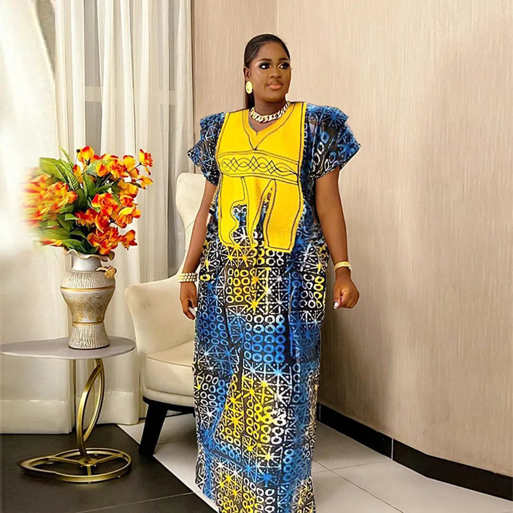 Elegant African Dresses for Women – Fashionable Abaya, Boubou, Dashiki, Evening Gown, Kaftan, and Robe Outfits