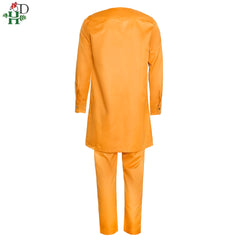 Buy African Dashiki Outfit Mens Embroidered Shirt Pants 2PC Suit Men Fashion Sets Clothing for only $41.99 at Flexi Africa
