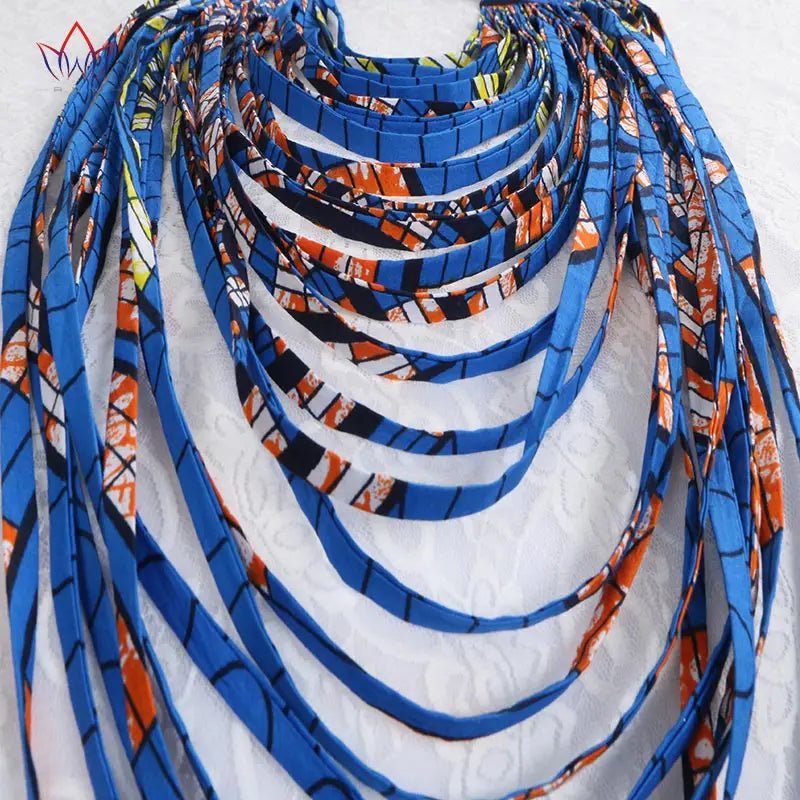 African Accessories Style Women Necklaces & Pendants Rope Chain Statement Pendant - Flexi Africa - Flexi Africa offers Free Delivery Worldwide - Vibrant African traditional clothing showcasing bold prints and intricate designs