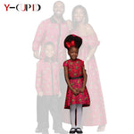 African Dashiki Family Set – Matching Dresses for Women & Girls with Men & Boys Top and Pants - Free Delivery Worldwide only at Flexi Africa