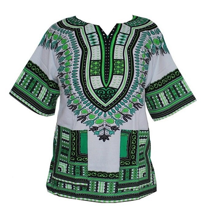 African Fashion with Unisex Dashikiage Dashiki Floral Dress - Perfect for Men and Women with African Traditional Print - Flexi Africa - Flexi Africa offers Free Delivery Worldwide - Vibrant African traditional clothing showcasing bold prints and intricate designs