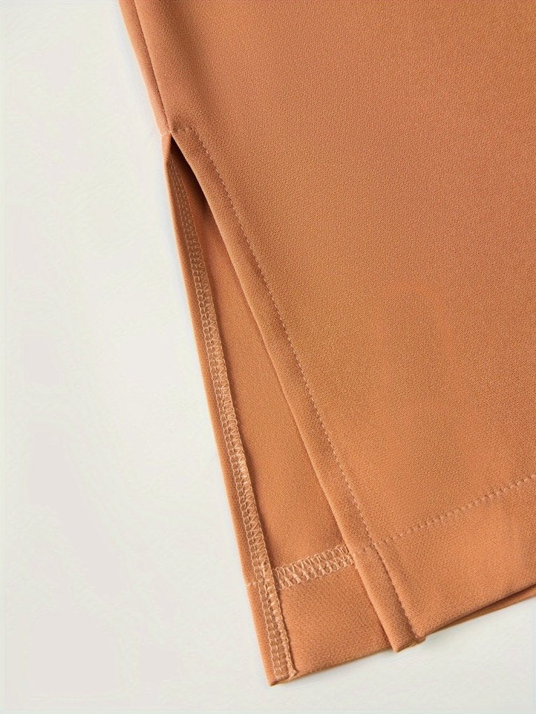 African Men’s Dashiki Outfit Set – Embroidered Round Neck Shirt & Elastic Waist Trousers (2PCS) - Free Delivery Worldwide only at Flexi Africa