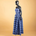 African Print Crop Top and Maxi Skirt Set – Women’s 2PC Ankara Outfit, Traditional Party Wear - Free Delivery Worldwide only at Flexi Africa