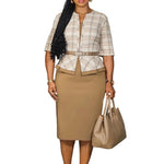 Buy African Print Patchwork Bodycon Dress – Elegant Women's Wrap Skirt Dress for only $20.29 at Flexi Africa!