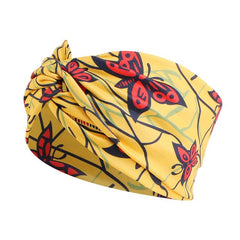 African Print Stretch Bandana Head Wrap Floral Ankara Dashiki Women - Free Delivery Worldwide only at Flexi Africa