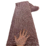 African Various Lace Fabric – Premium Handmade Beaded Embroidery for Elegant Dresses - Free Delivery only at Flexi Africa