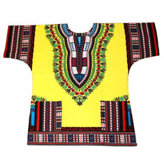 Authentic African Dashiki Printed T-Shirts for Men - Flexi Africa -Offers Free Delivery Worldwide - www.flexiafrica.com