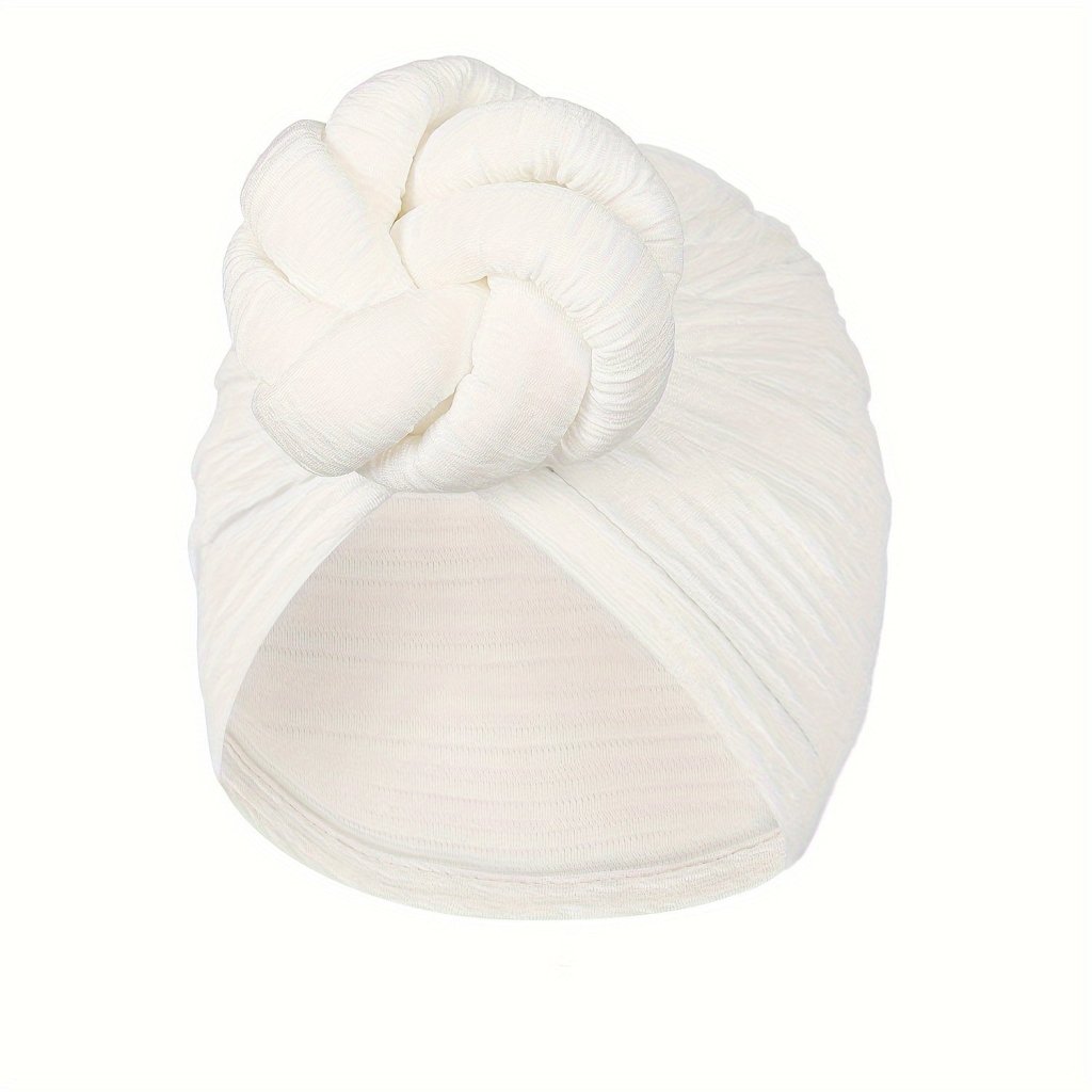Comfortable Solid Color Headwrap – Floral Knot Women’s Turban - Free Delivery Worldwide only at Flexi Africa