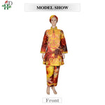 Designer Ankara 2PC Set for Women – Traditional Nigerian Party Outfit - Free Delivery Worldwide only at Flexi Africa