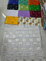 Elegant African Chiffon Hijab for Women – Embroidered Pashmina Shawl Headscarf - Free Delivery Worldwide only at Flexi Africa