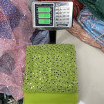 Elegant Lace Fabric – French Tulle Net with Sequins for Bridal and Special Gowns - Free Worldwide only at Flexi Africa