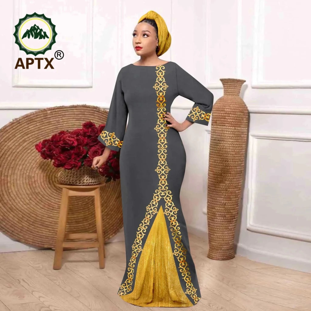 Elegant Muslim Abaya Dress – Embroidered Long Robe with Tassels for Women - Free Delivery Worldwide only at Flexi Africa