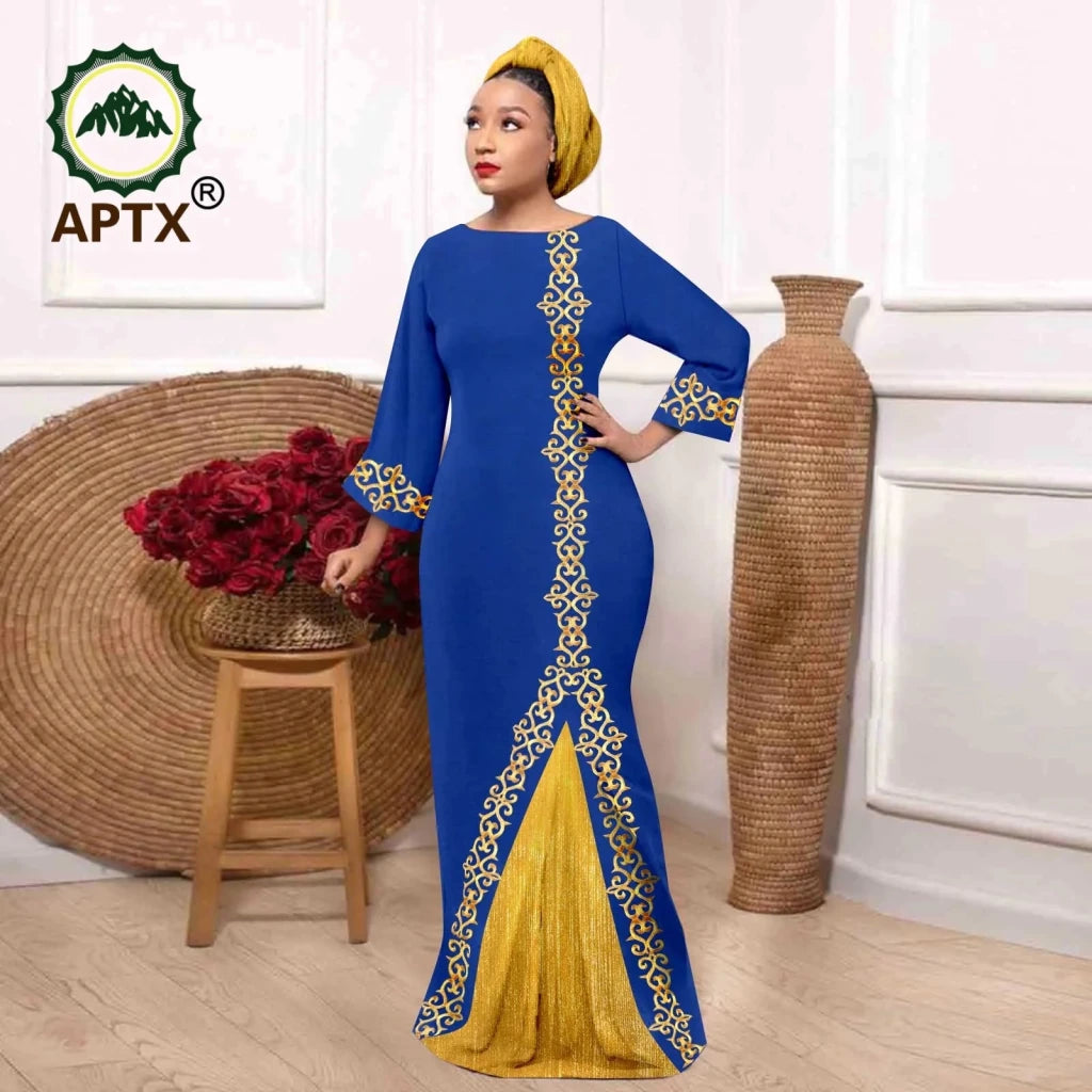 Elegant Muslim Abaya Dress – Embroidered Long Robe with Tassels for Women - Free Delivery Worldwide only at Flexi Africa