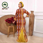 Elegant Muslim Abaya Dress – Embroidered Long Robe with Tassels for Women - Free Delivery Worldwide only at Flexi Africa