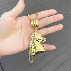 Gold Plated African Map Pendant with 60cm Chain Fashion Styles Statement Mermaid Jewelry Women Men Temperament Chain - Flexi Africa - Flexi Africa offers Free Delivery Worldwide - Vibrant African traditional clothing showcasing bold prints and intricate designs