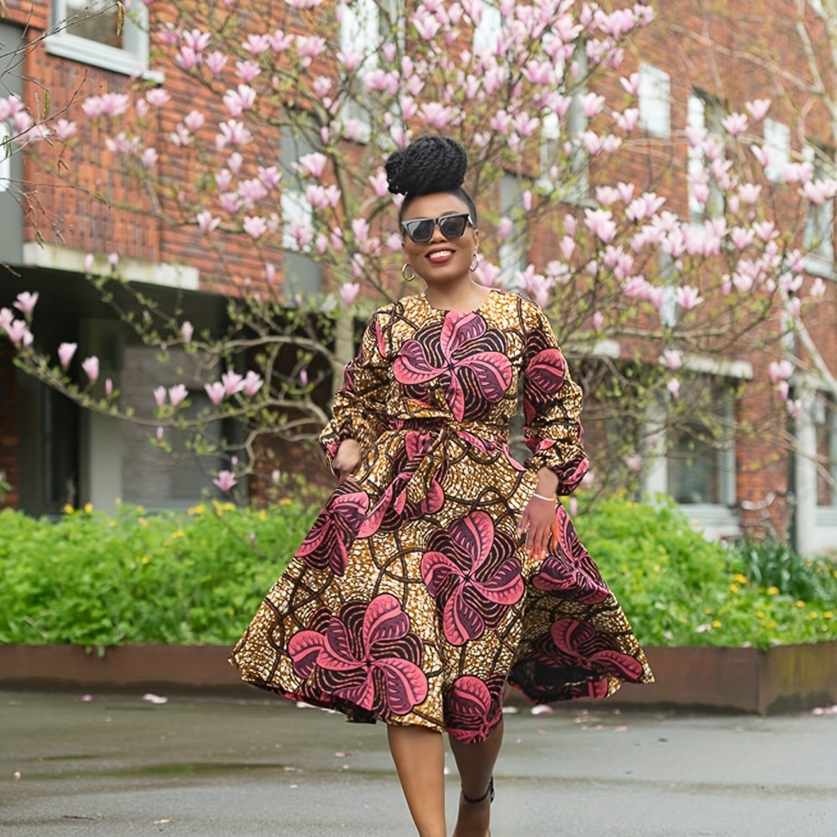 Large Size Dress - Free Delivery Worldwide only at Flexi Africa