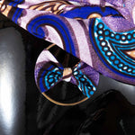 Luxury African Ankara Print Dress – Elegant Slim Fit Gown for Women’s Birthday, Wedding, and Party Events