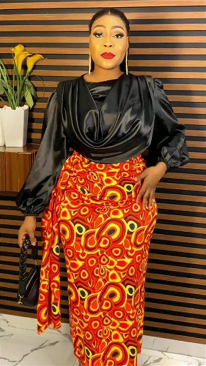 MD Plus Size African Elegant Party Dresses for Women 2023 New Fashion Chiffon Maxi Long Dress Kaftan Muslim Gown Ladies Clothing - Free Delivery Worldwide only at Flexi Africa