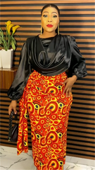 MD Plus Size African Elegant Party Dresses for Women 2023 New Fashion Chiffon Maxi Long Dress Kaftan Muslim Gown Ladies Clothing - Free Delivery Worldwide only at Flexi Africa
