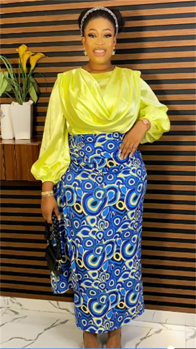 MD Plus Size African Elegant Party Dresses for Women 2023 New Fashion Chiffon Maxi Long Dress Kaftan Muslim Gown Ladies Clothing - Free Delivery Worldwide only at Flexi Africa