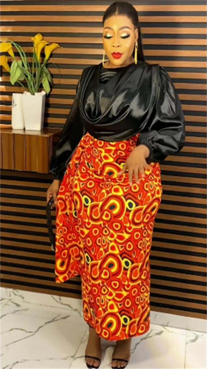MD Plus Size African Elegant Party Dresses for Women 2023 New Fashion Chiffon Maxi Long Dress Kaftan Muslim Gown Ladies Clothing - Free Delivery Worldwide only at Flexi Africa