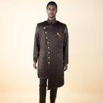 Men’s African Bazin Riche Suit | Wedding, Business & Party Formal Attire - Free Delivery Worldwide only at Flexi Africa