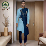 Men’s African Dashiki Suit Set – Modern Two - Piece Top & Pants Outfit - Free Delivery Worldwide only at Flexi Africa