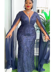 Plus - Size African Party Dresses: Dashiki Sequin Bodycon Maxi Gowns for Weddings & Evening Events - Free Delivery Worldwide only at Flexi Africa