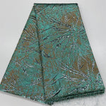 Premium Lace – African Tulle and Organza Embroidery Fabric for Bridal & Party Wear - Free Delivery Worldwide