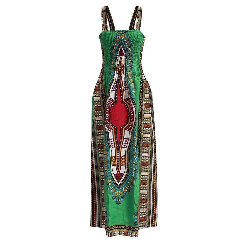 Sexy Backless Dress Summer Dashiki Casual Sundress Beach Women - Flexi Africa - Free Delivery Worldwide - FREE POST