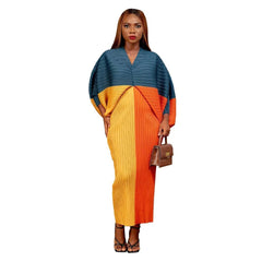 Spring Autumn African Dresses for Women - 3/4 Sleeve, Sexy V - Neck, Slim Fit, Office Lady Party Dress - Free Delivery Worldwide only at Flexi Africa