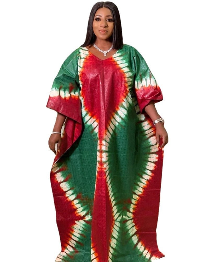 Stylish and Vibrant African Dresses for Women: Embrace the Essence of Africa with Polyester Printing - Flexi Africa