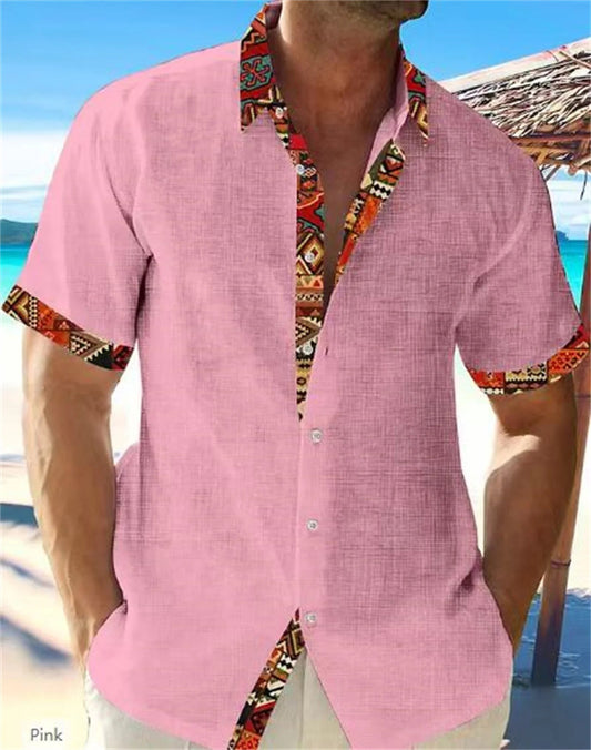 Summer Style Essentials: Premium African Beach Shirts for Men Classic Comfort in Plus Sizes Flexi Africa -www.flexiafrica.com