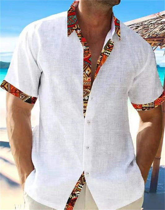 Summer Style Essentials: Premium African Beach Shirts for Men Classic Comfort in Plus Sizes Flexi Africa -www.flexiafrica.com