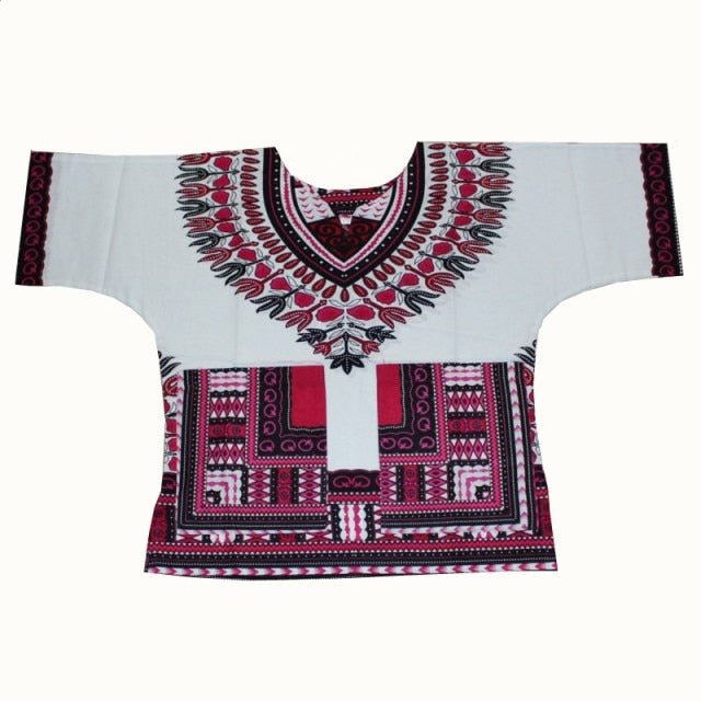 Unisex Stylish and Comfortable Dashiki Dress - Traditional African Clothing for Children in Soft Cotton Fabric - Flexi Africa