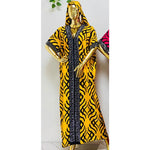 Women’s African Dashiki Abaya – Ankara Maxi Dress with Elegant Flow - Free Delivery Worldwide only at Flexi Africa