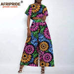 Women’s Ankara Crop Top and Wide - Leg Pants 2PC Set – Stylish African Fashion Outfit - Free Delivery Worldwide only at Flexi Africa