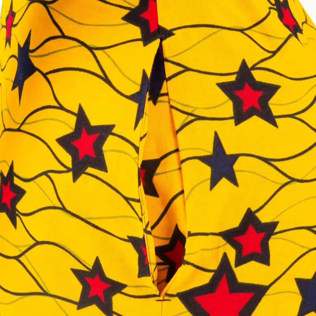 Women’s Ankara Crop Top and Wide - Leg Pants 2PC Set – Stylish African Fashion Outfit - Free Delivery Worldwide only at Flexi Africa