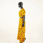 Women’s Ankara Crop Top and Wide - Leg Pants 2PC Set – Stylish African Fashion Outfit - Free Delivery Worldwide only at Flexi Africa