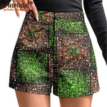 Buy Women’s Ankara Print High-Waisted Athletic Shorts – Casual Summer Style with Pockets for only $12.78 at Flexi Africa!