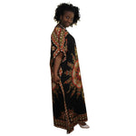 Women’s Plus Size African Party Dress – Ankara Dashiki Cotton Maxi Gown - Free Delivery Worldwide only at Flexi Africa