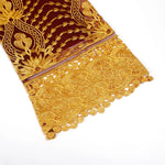 Women’s Purple Bazin Embroidered Traditional African Wedding Dress – Luxury Occasion Wear - Free Delivery Worldwide only at Flexi Africa